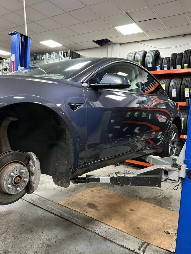 Steering and tracking check at Park Royal Tyre & Alignment Centre