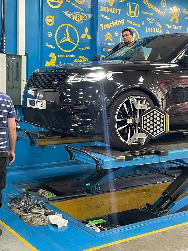 Battery test and fitting at Park Royal Tyre & Alignment Centre