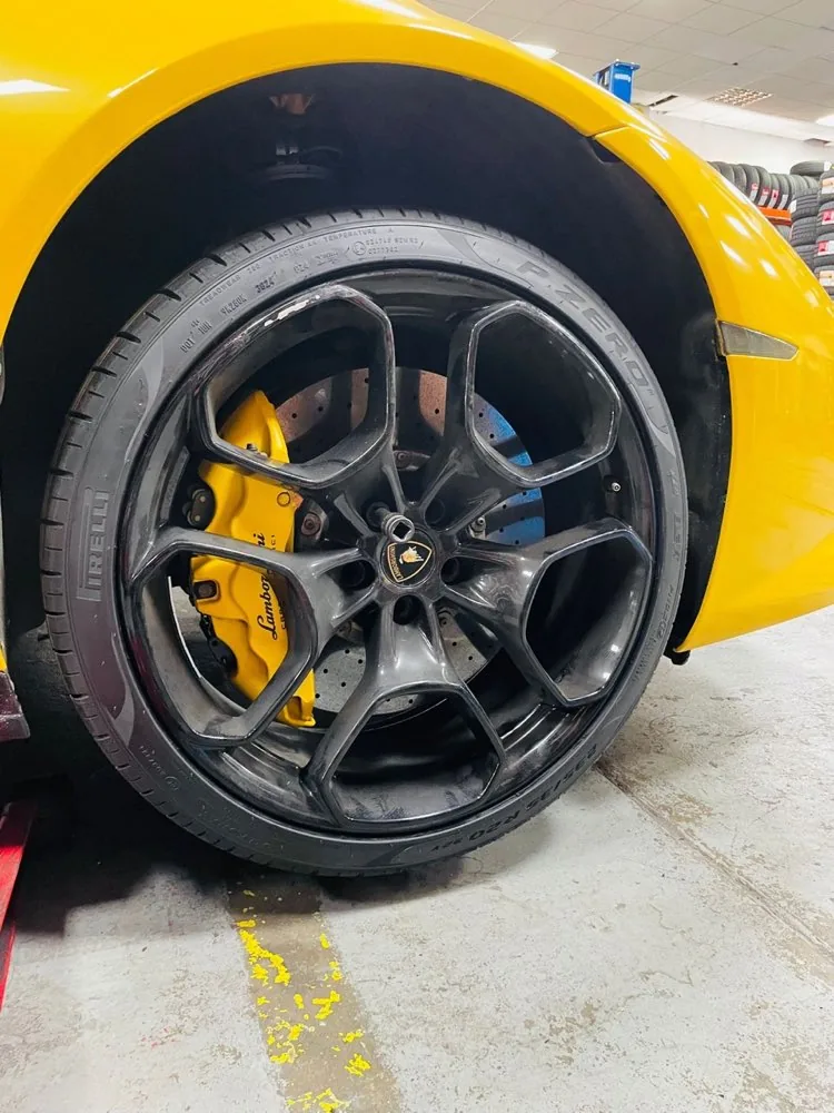 Road test and final check at Park Royal Tyre & Alignment Centre
